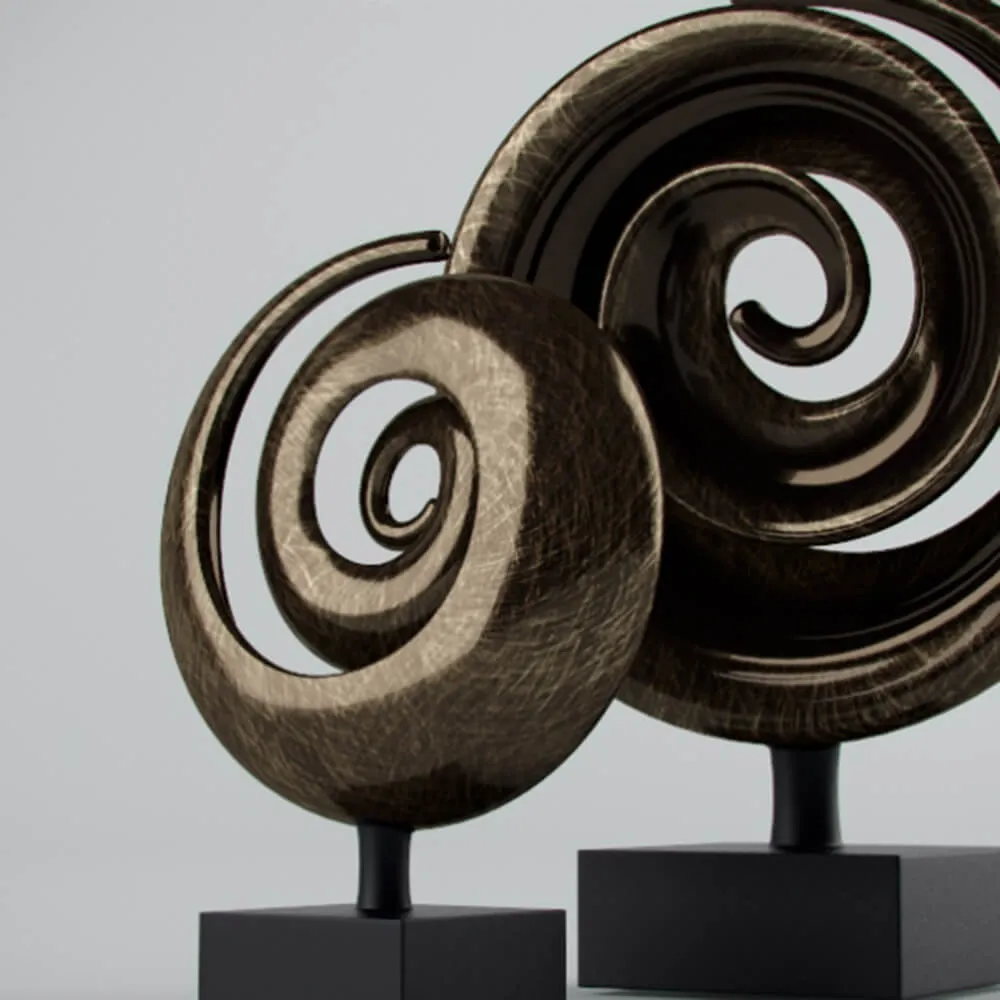 decoration – Helix statue 3ds Max