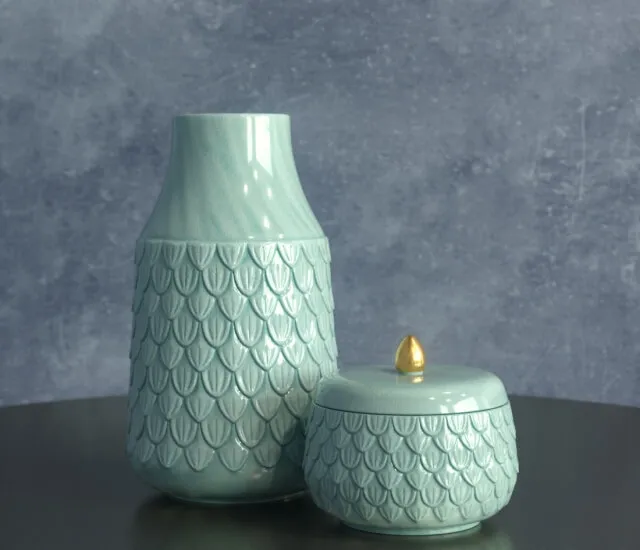 decoration – H&M Home Tall stoneware vase 3ds Max
