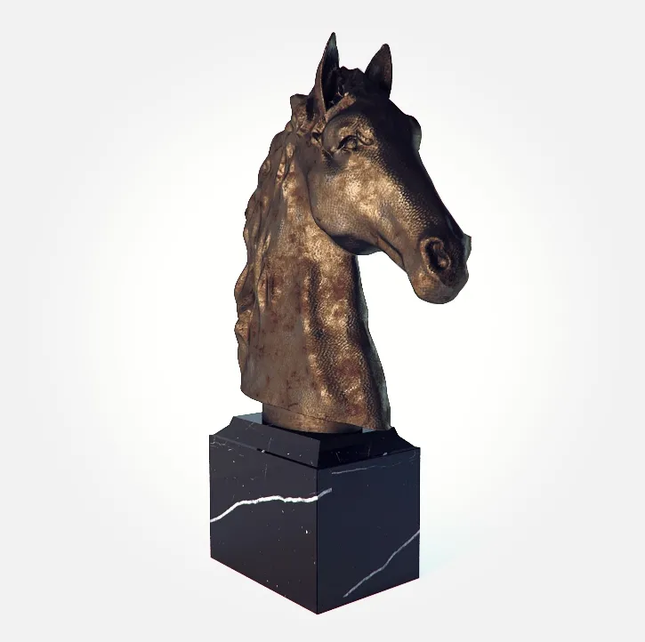 decoration – Horse sculpture 3ds Max