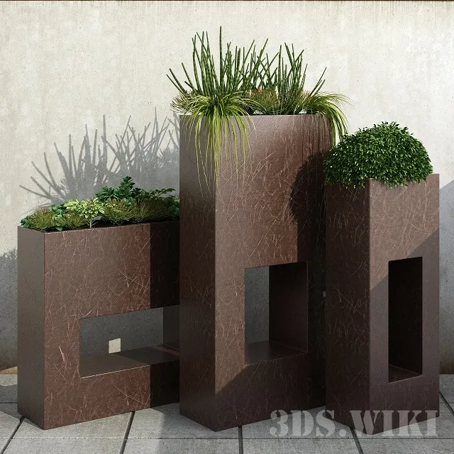 decoration – Houseplants 3ds Max