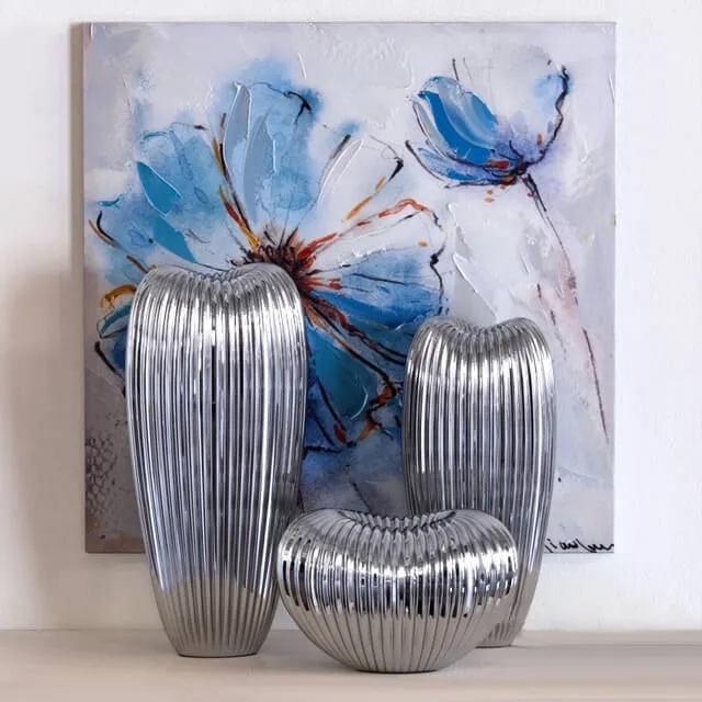 decoration – Howard Elliott Ribbed Ceramic Vase 3ds Max