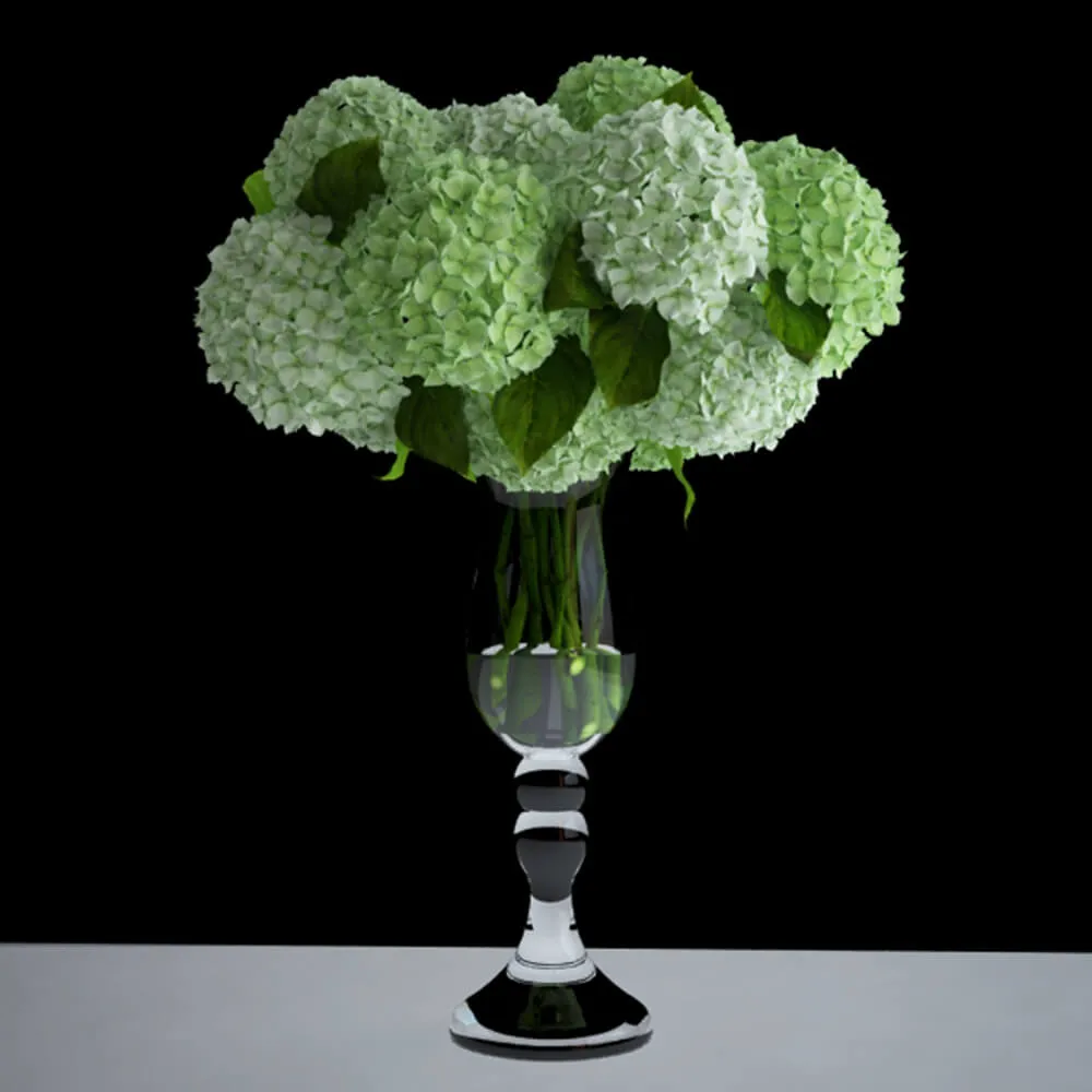 decoration – Hydrangea 3ds Max