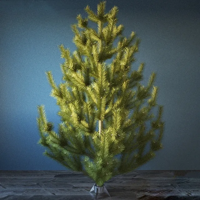 decoration – Interior pine 3ds Max