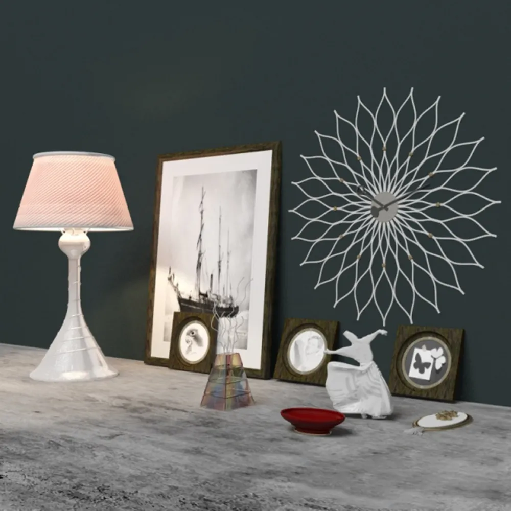 decoration – Interior set 3ds Max