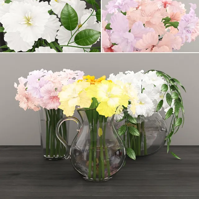 decoration – Irises 3ds Max