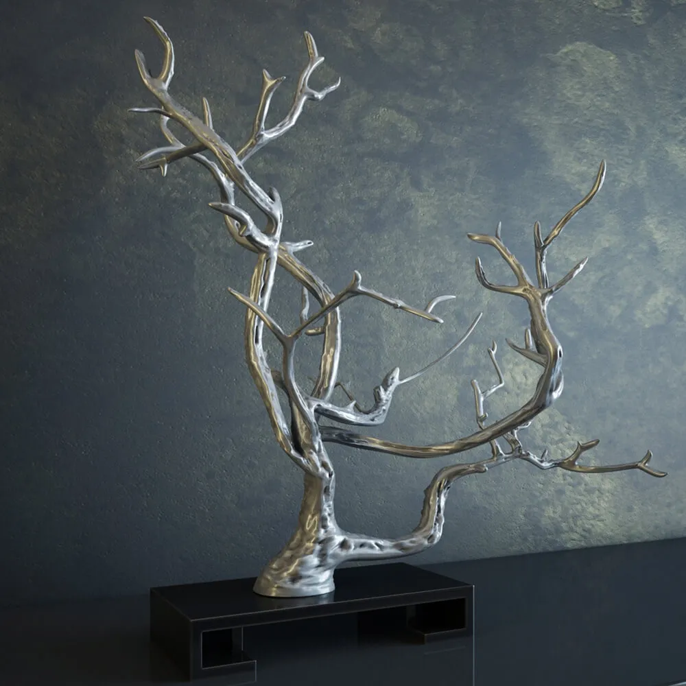 decoration – Iron tree 3ds Max