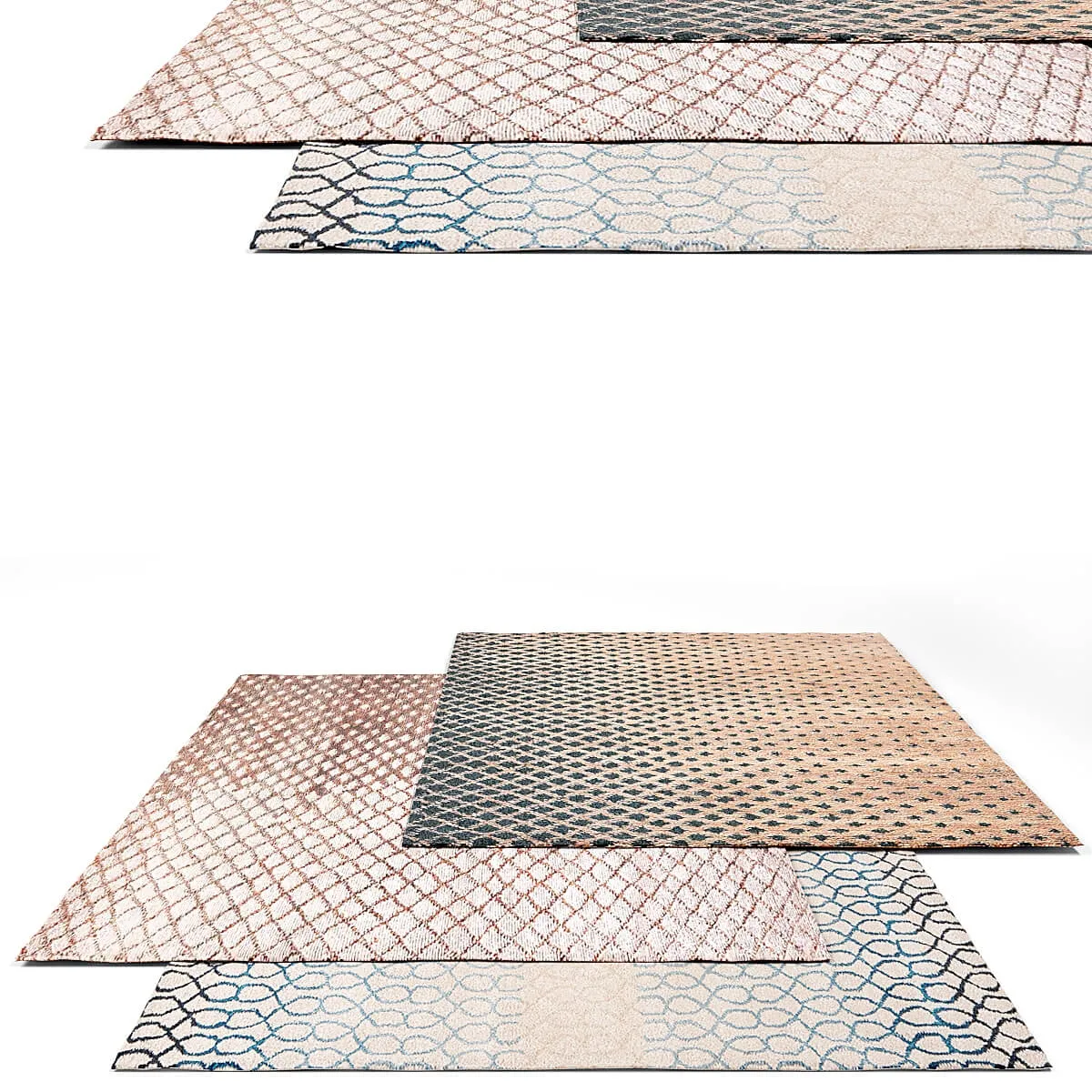 decoration – Jaipur Living Contemporary rug set 3 3ds Max