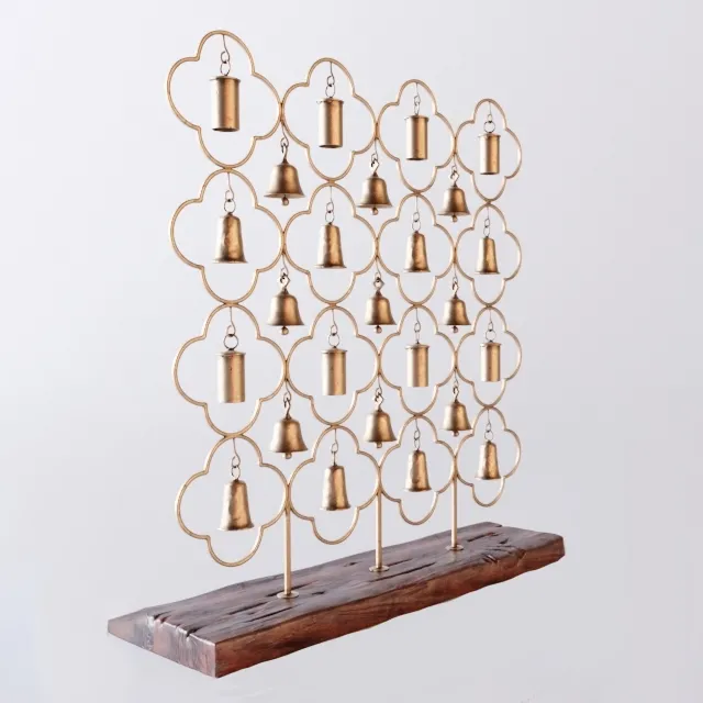 decoration – Jali Bells on stand 3ds Max