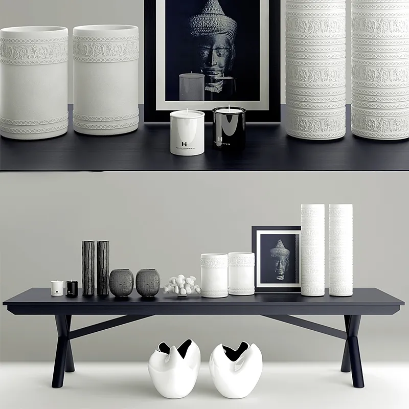 decoration – Kelly hoppen vase style 3ds Max