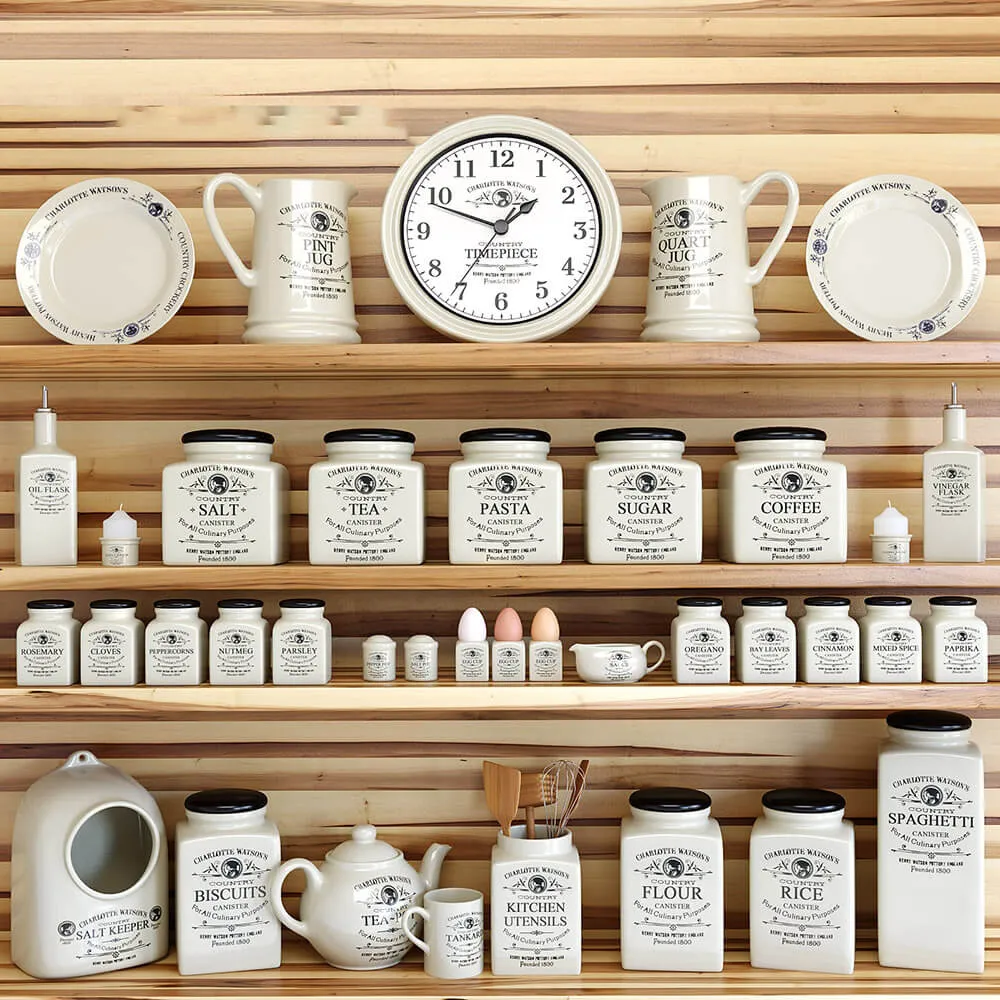 decoration – Kitchen set Charlotte Watson 3ds Max