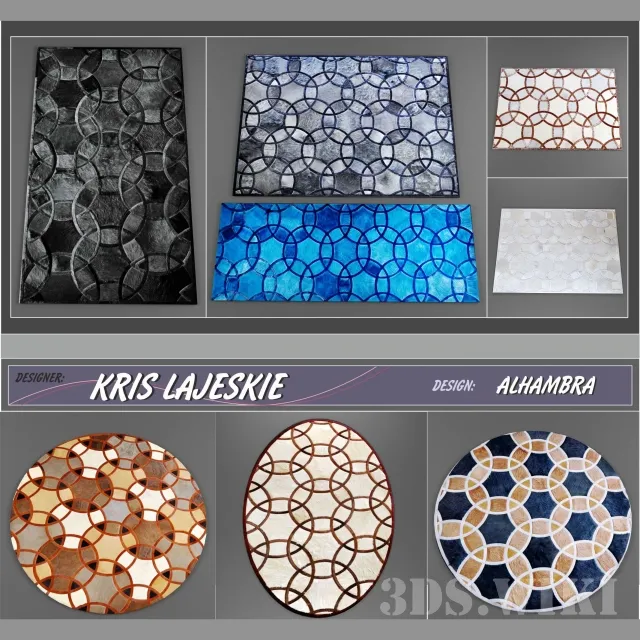 decoration – KRIS LAJESKIE FUR CARPETS 3ds Max