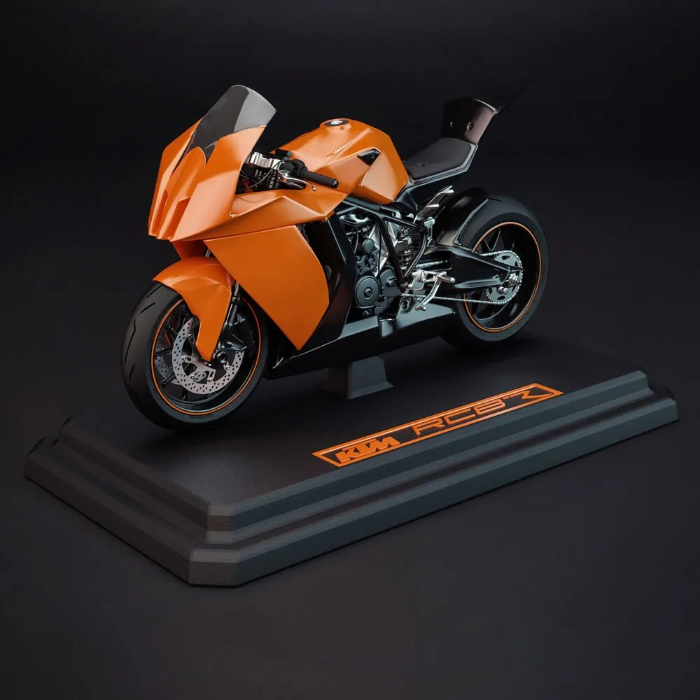 decoration – ktm RC8 R Track 3ds Max