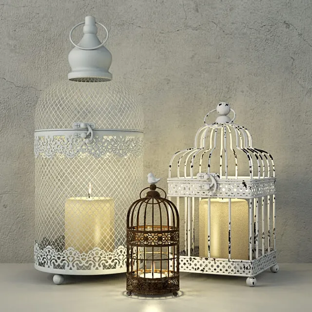 decoration – Lanterns ZARA HOME 19 3ds Max