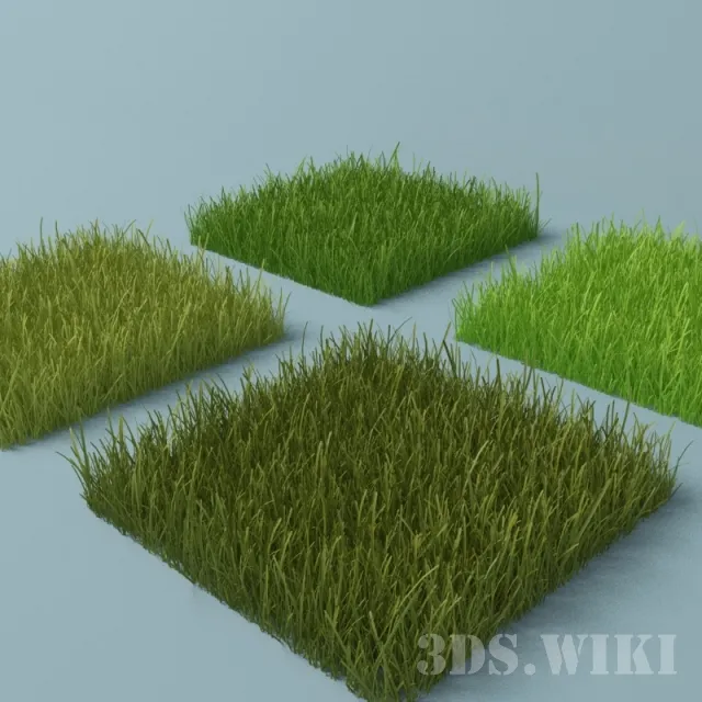 decoration – Lawn grass 3ds Max