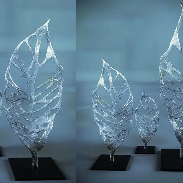 decoration – Leaf statue 001 3ds Max