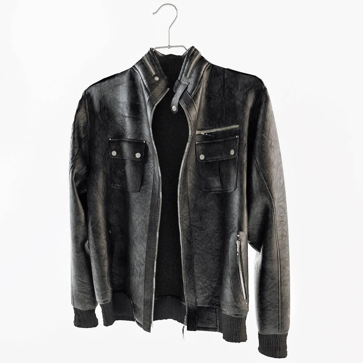 decoration – Leather jacket 3ds Max