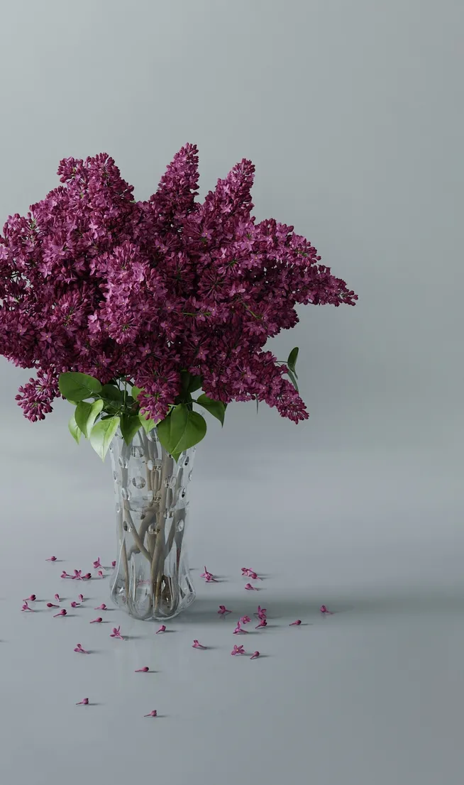 decoration – Lilac 3 3ds Max