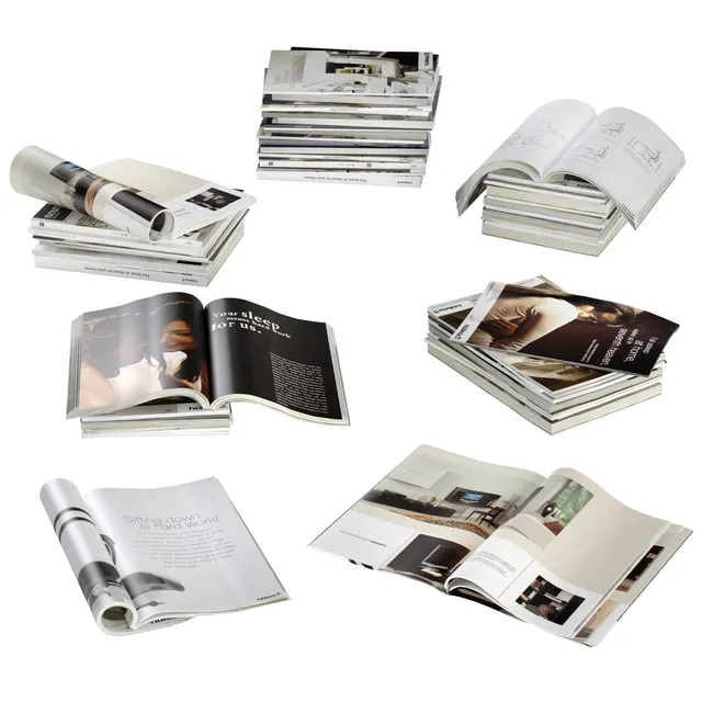 decoration – Magazines 1 3ds Max