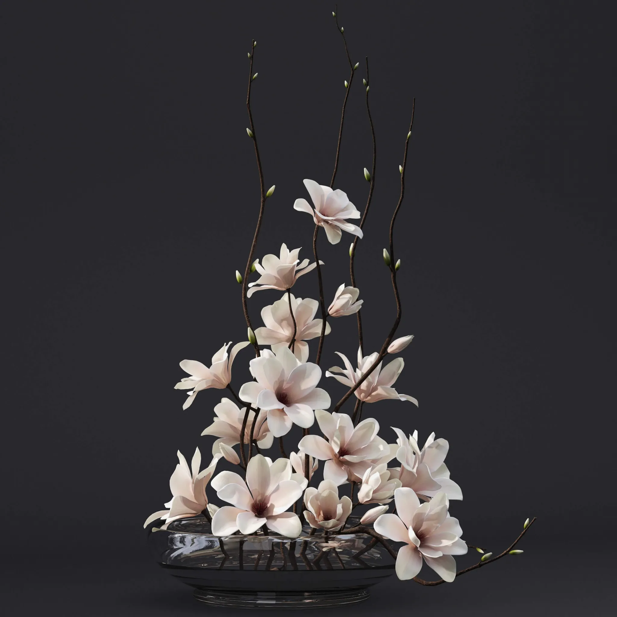 decoration – Magnolia 3 3ds Max