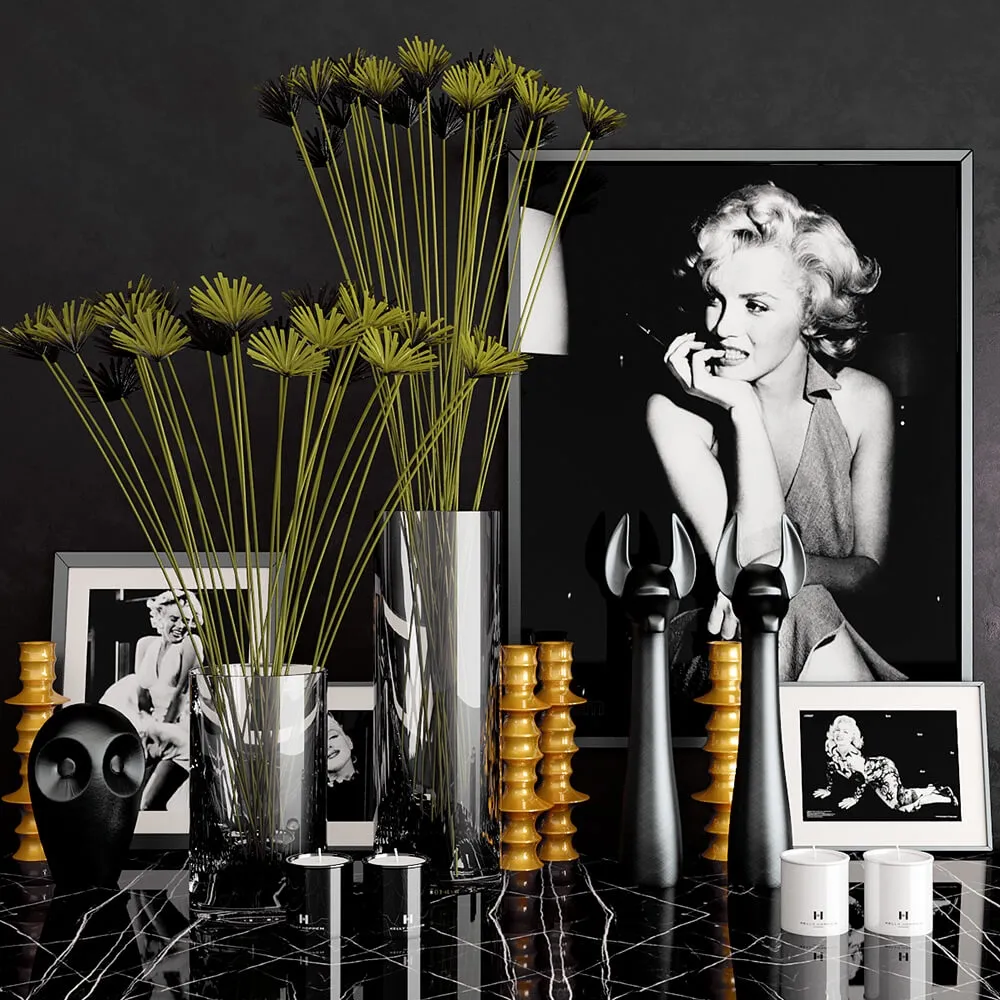 decoration – Marilyn Monroe 3ds Max