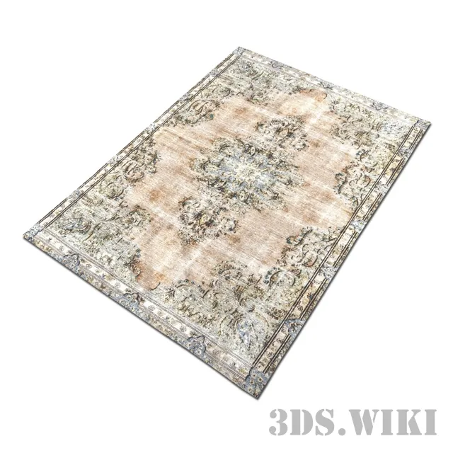 decoration – Massimo Trash carpet 3ds Max