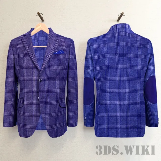 decoration – Men’s blazer BLAZER JACKET 3ds Max