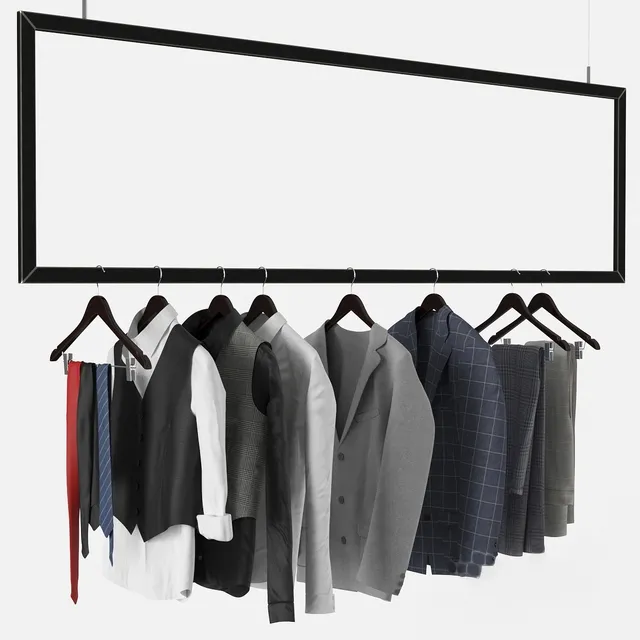 decoration – Mens Clothing 3ds Max
