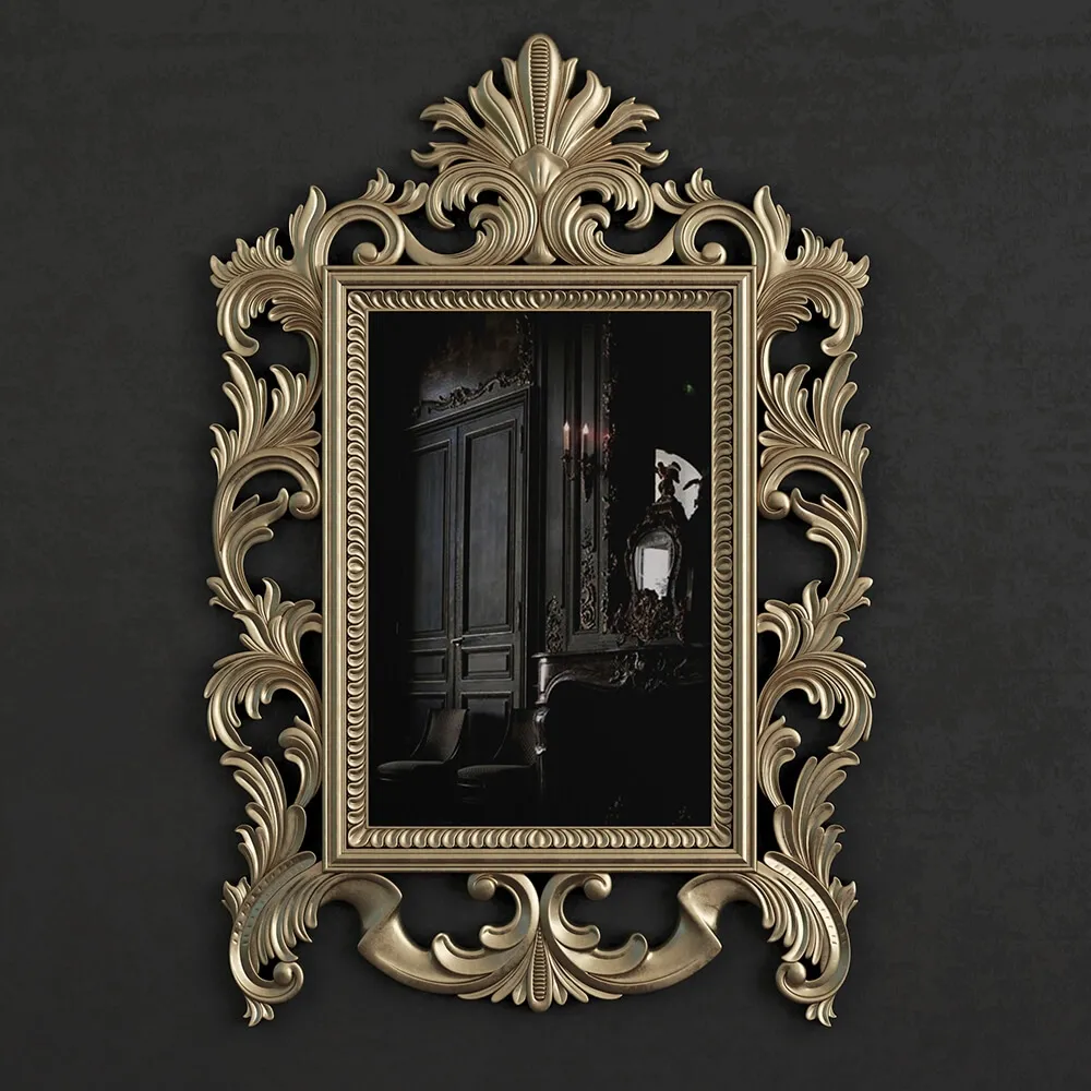 decoration – Mirror  74 3ds Max