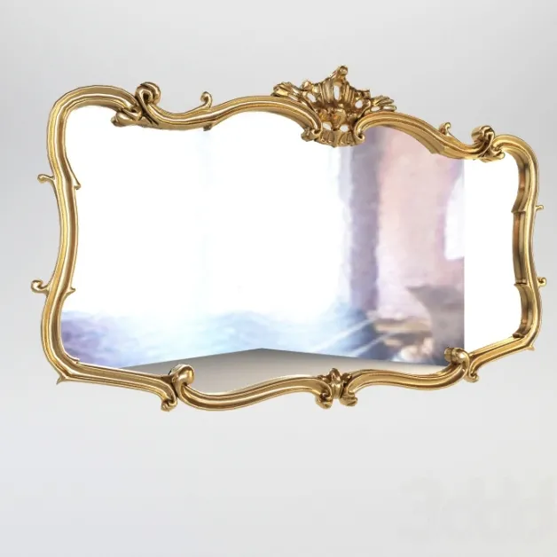 decoration – Mirror  Florence Art 3ds Max