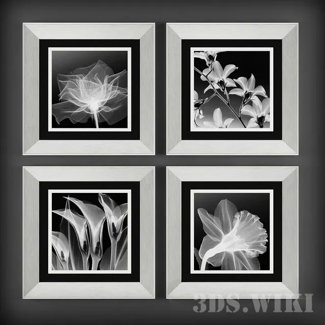 decoration – Modern pictures 3ds Max