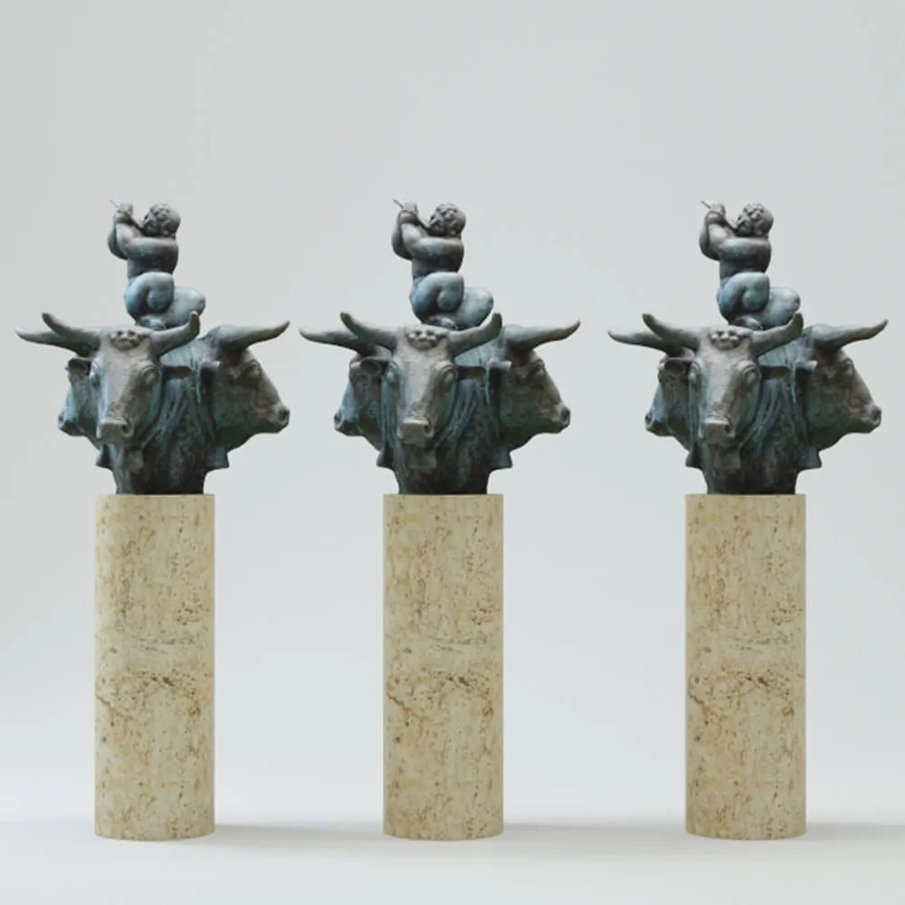 decoration – Monumental sculpture 3ds Max