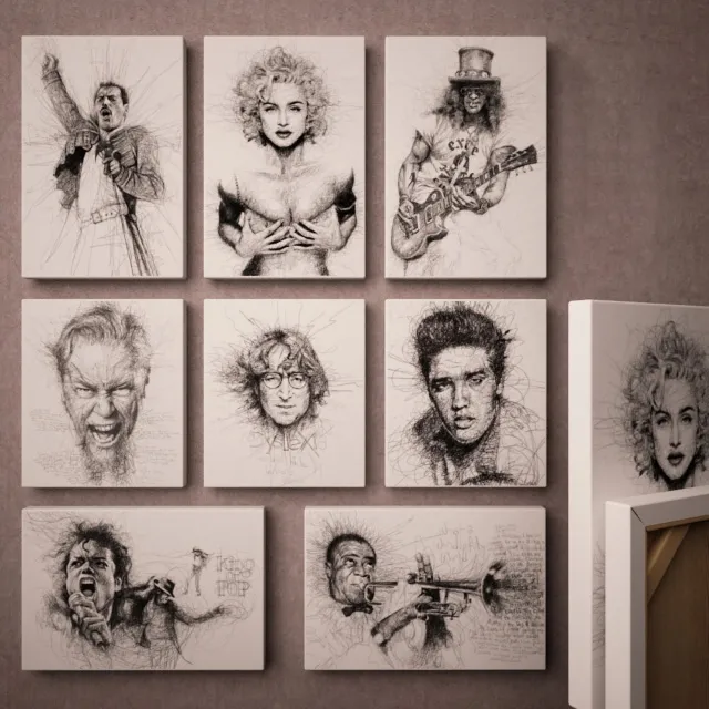 decoration – Music legends 01 3ds Max