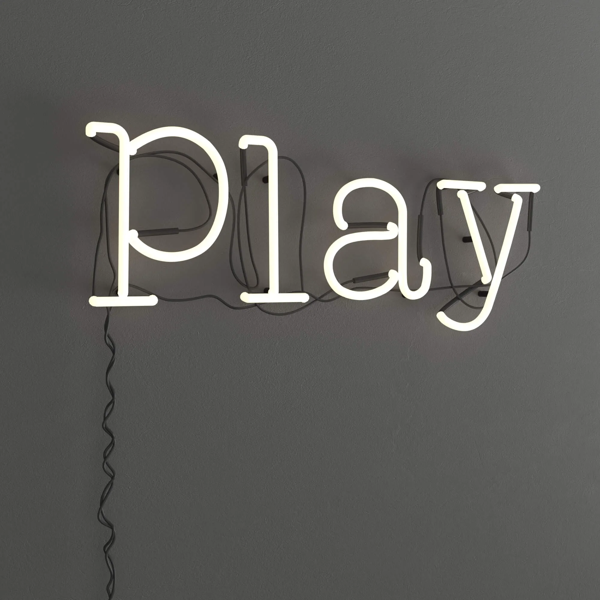 decoration – Neon  Play decorative object 3ds Max