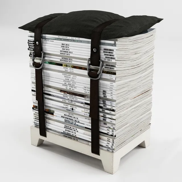 decoration – Njustudio Hockenheimer Sitzhocker 3ds Max