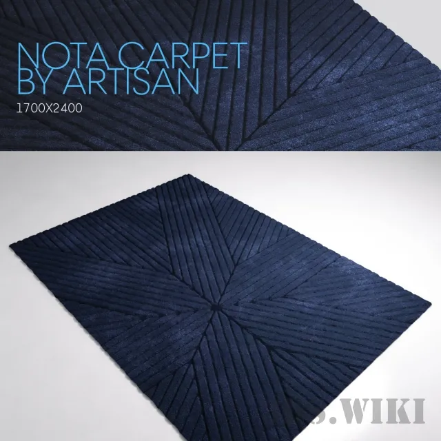 decoration – Nota carpet by Artisan 3ds Max