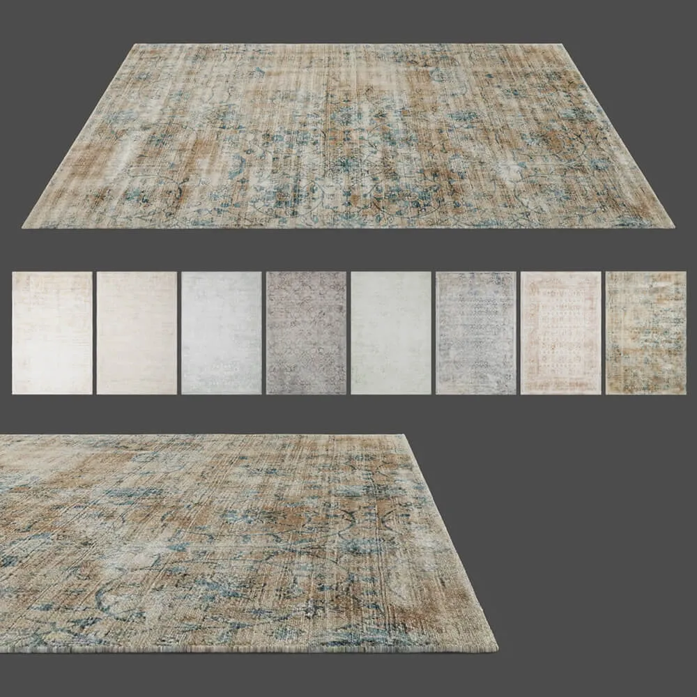 decoration – Nourison desert skies carpet 3ds Max