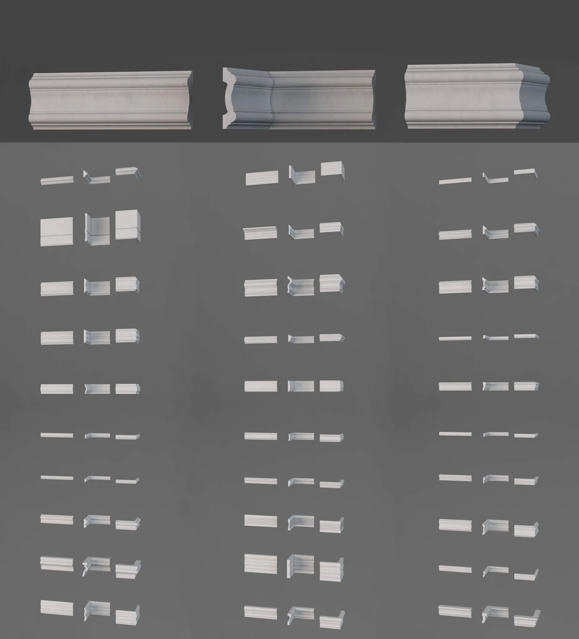 decoration – Orac moldings and Classic Home (Vol 1) 3ds Max