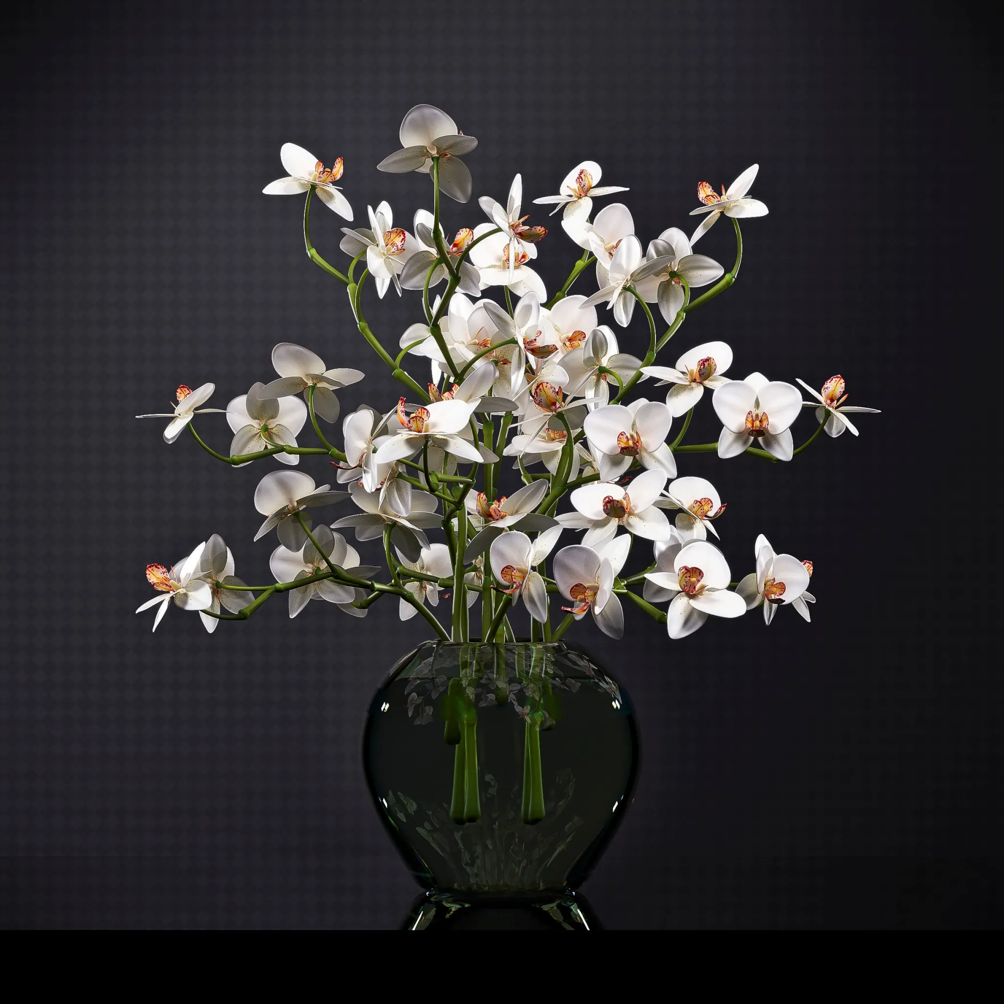 decoration – Orchid 01 3ds Max