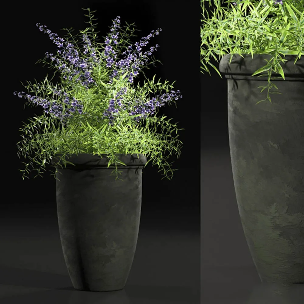 decoration – Original flower 3ds Max