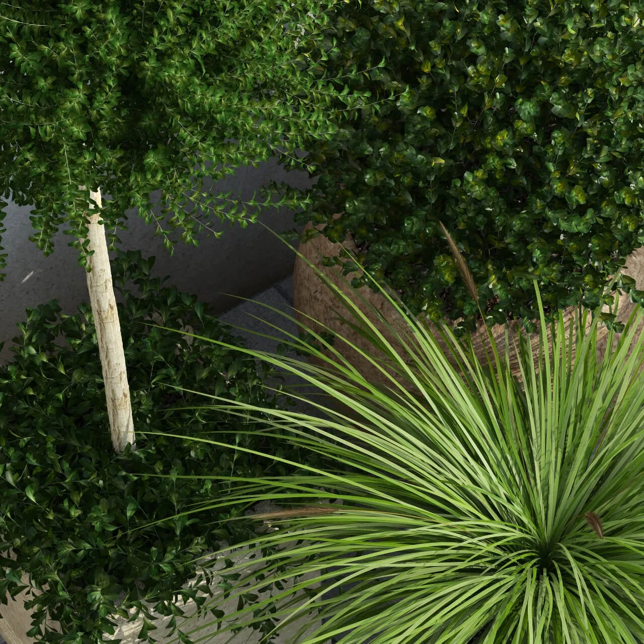 decoration – Outdoor Planters 3ds Max
