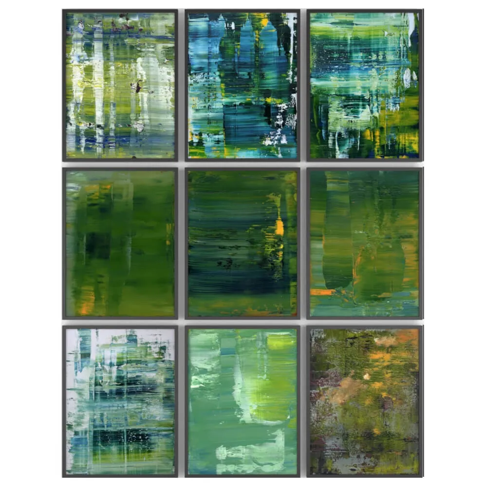 decoration – Paintings by Koen Lybaert set 2 3ds Max