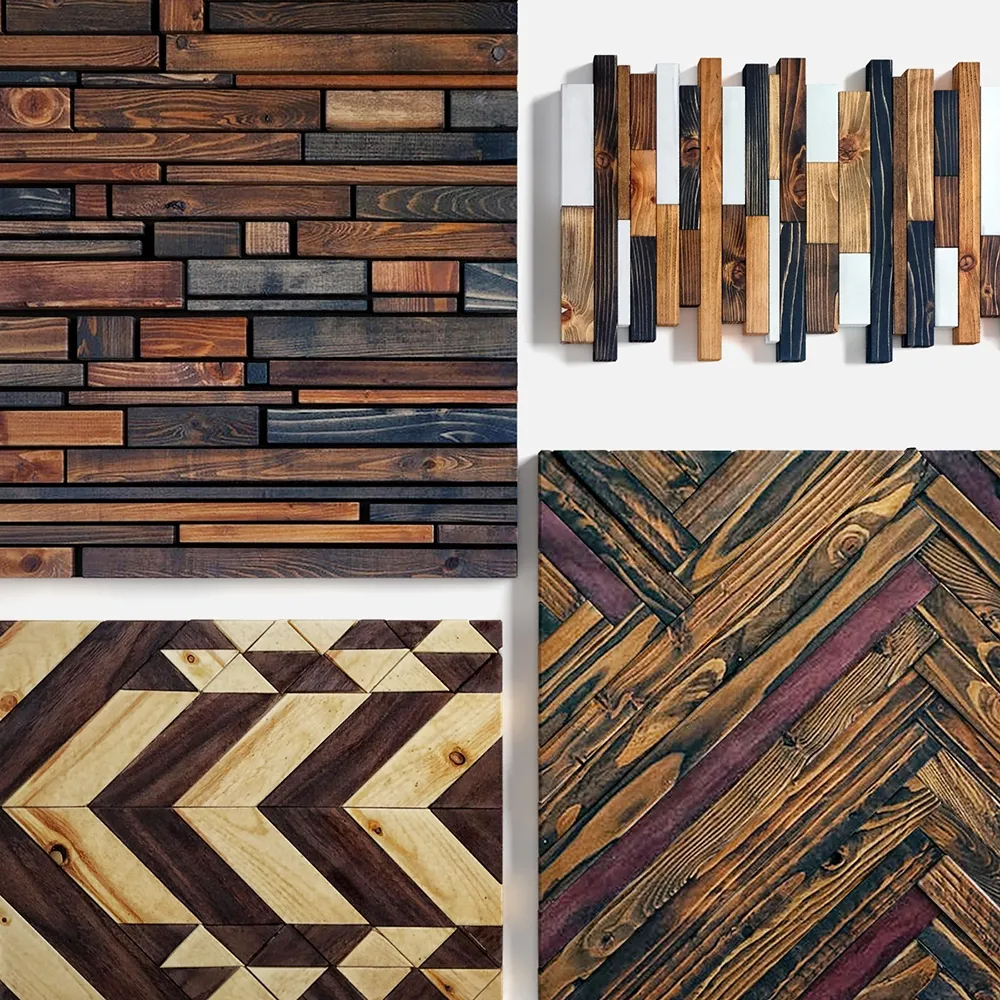 decoration – Panel wood art 04 3ds Max