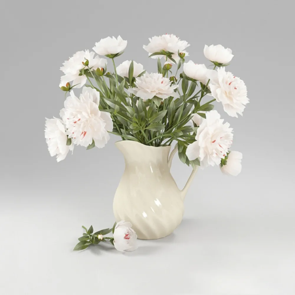 decoration – Peonies 3ds Max