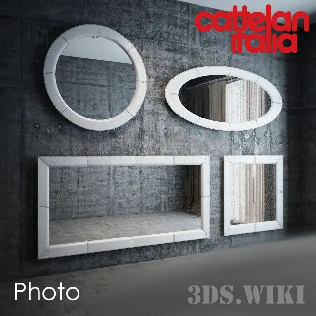 decoration – Photo Mirrors by Cattelan Italia 3ds Max
