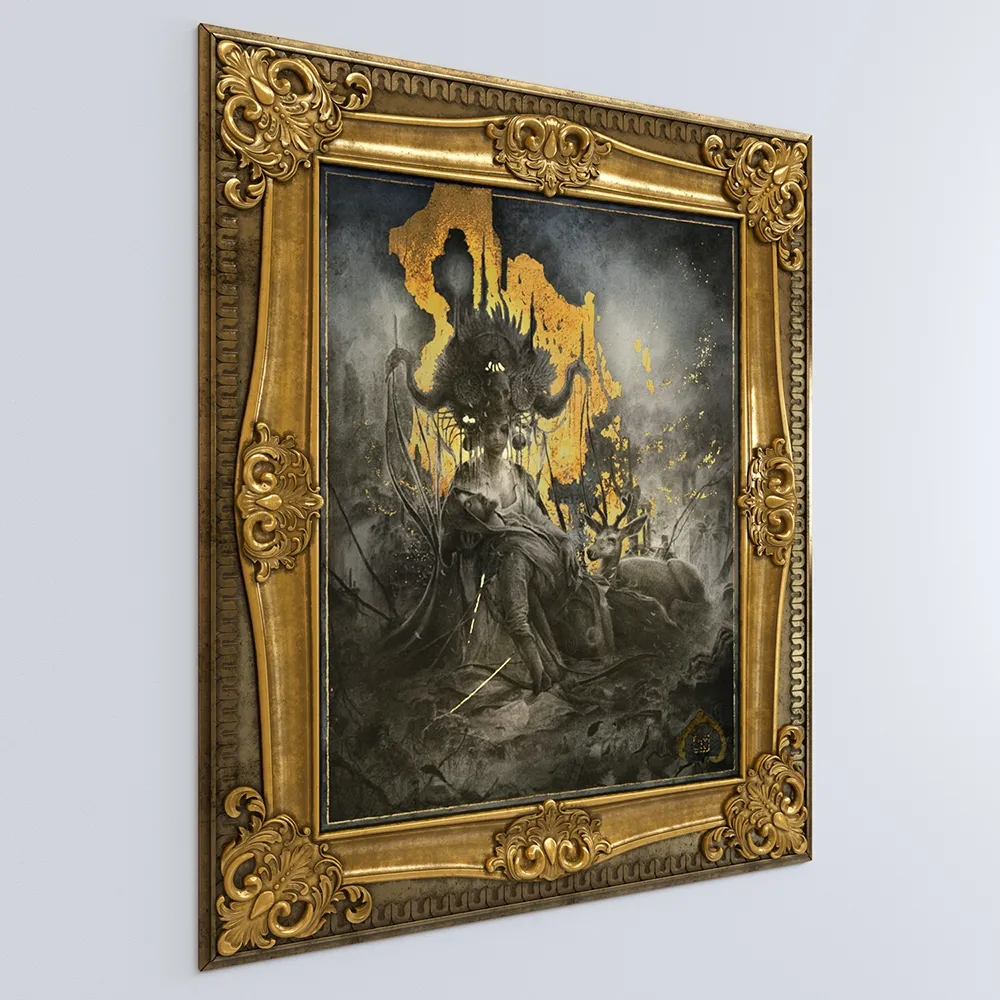 decoration – Picture Eros et-Thanatos 2 3ds Max