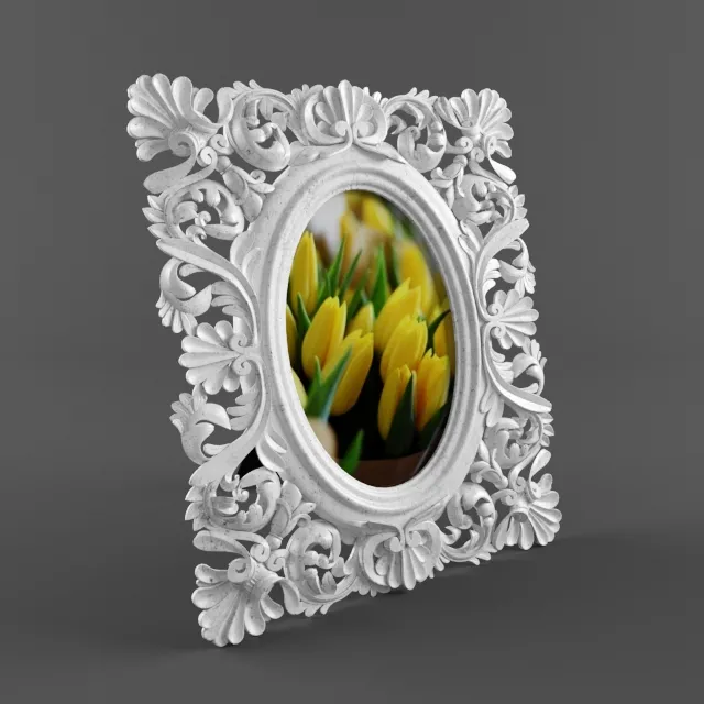 decoration – Picture frame 01 3ds Max