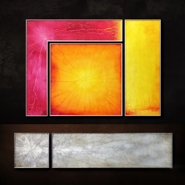 decoration – Picture in the frame. Collection 109 3ds Max