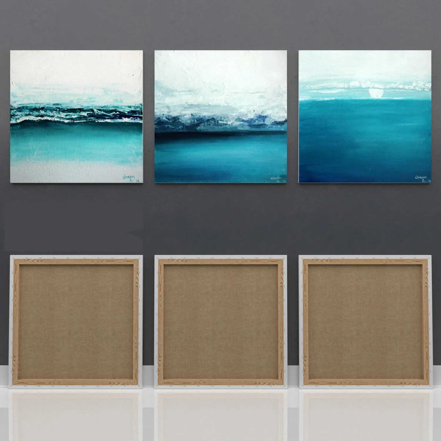 decoration – Picture series arctic by Lingam art 3ds Max