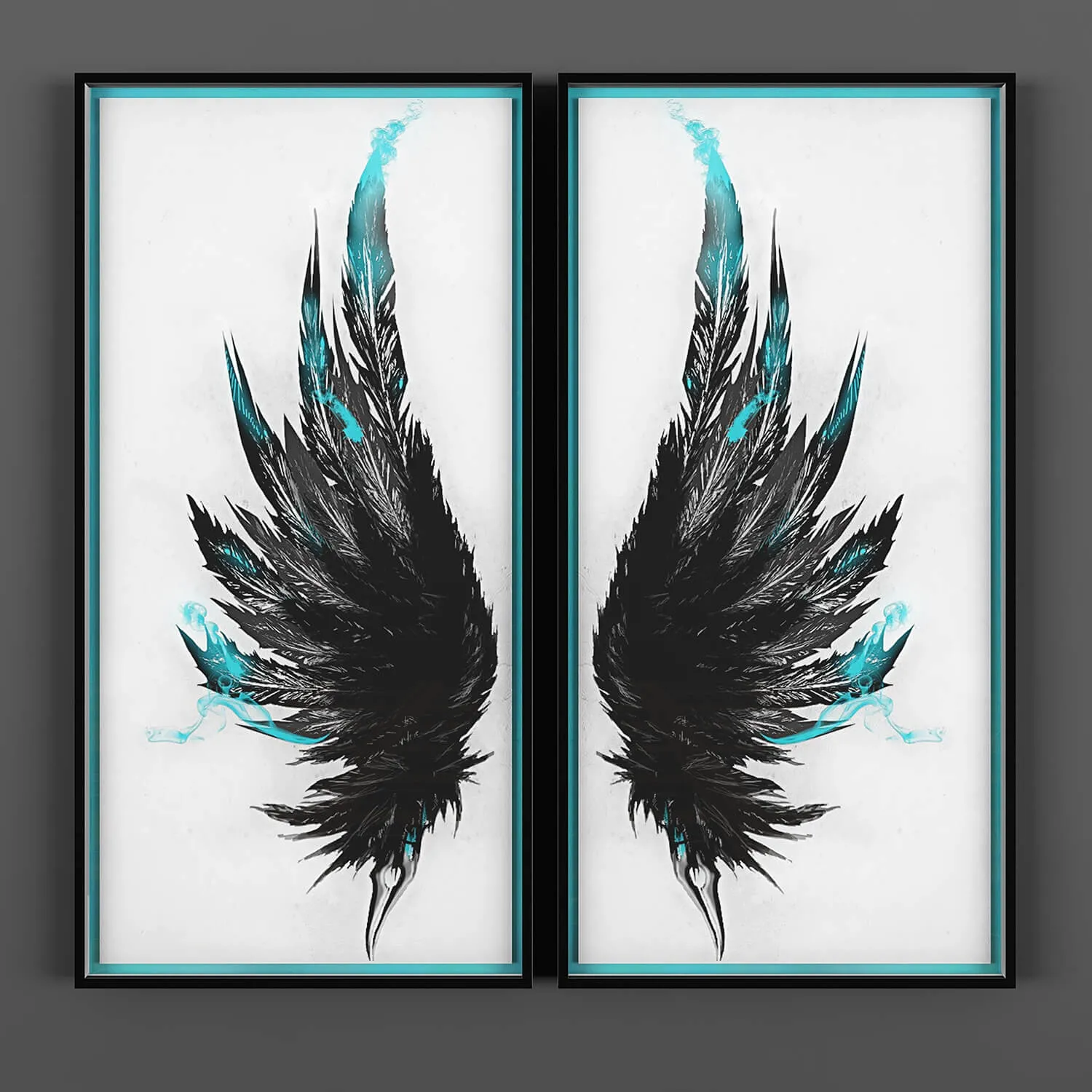 decoration – Picture wings 3ds Max