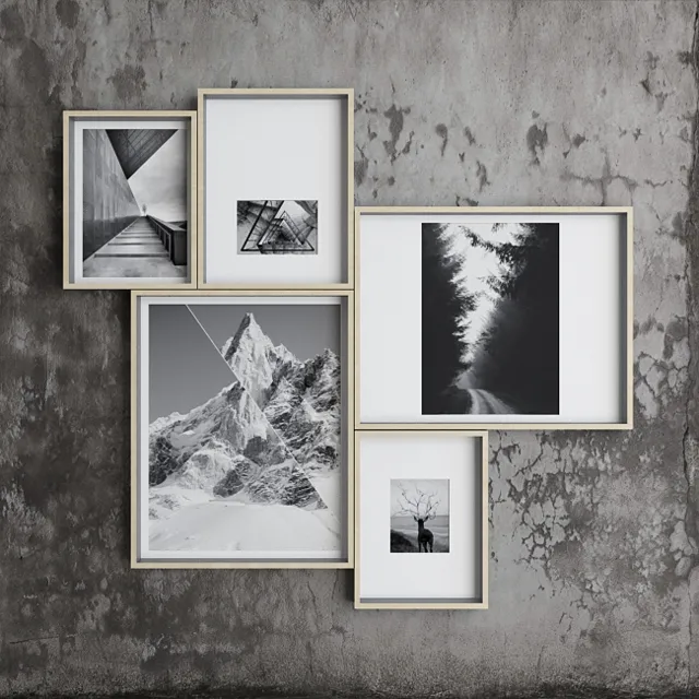 decoration – Picturs collection 3ds Max